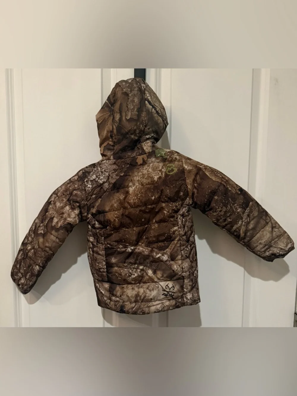 Magellan Realtree APX Outdoors Camo/Brown Reversible Puffer Jacket
